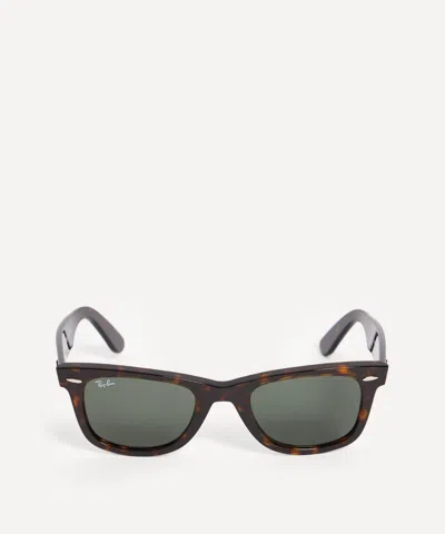 RAY BAN RAY-BAN MENS ORIGINAL WAYFARER CLASSIC TORTOISE ACETATE SUNGLASSES