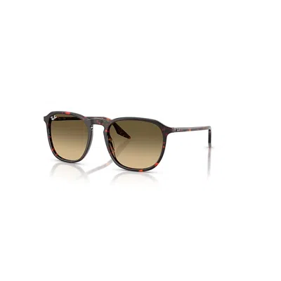 RAY BAN RB2203 SONNENBRILLEN HAVANA RED TURTLE FASSUNG BRAUN GLAS 52-20