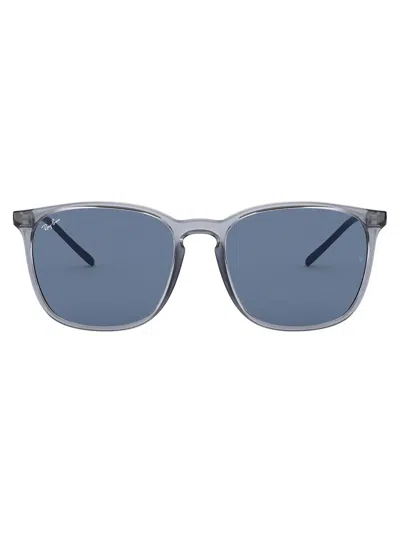 RAY BAN RB4387 ROUND-SHAPED SUNGLASSES