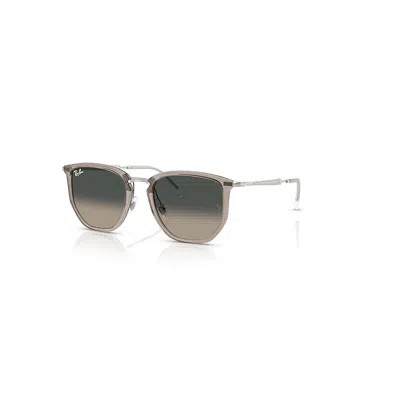 RAY BAN RB4451 SONNENBRILLEN SILBER FASSUNG GRAU GLAS 53-20