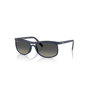 RAY BAN RB4452 LITEFORCE SONNENBRILLEN SAND DUNKELBLAU FASSUNG GRAU GLAS 56-20