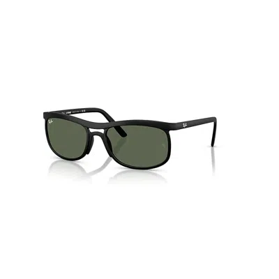 RAY BAN RB4452 LITEFORCE SONNENBRILLEN SAND SCHWARZ FASSUNG GRÜN GLAS 56-20
