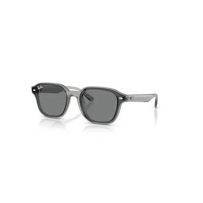 RAY BAN RB4458D SONNENBRILLEN GRAU TRANSPARENT FASSUNG GRAU GLAS 65-18