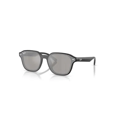 RAY BAN RB4458D SONNENBRILLEN SCHWARZ FASSUNG SILBER GLAS 65-18