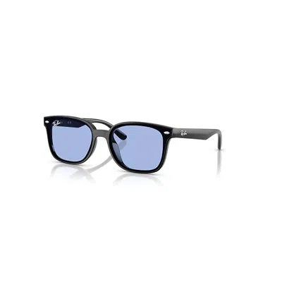 RAY BAN RB4461D SONNENBRILLEN SCHWARZ FASSUNG BLAU GLAS 64-17