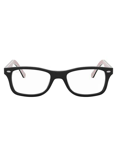 RAY BAN RB5228 SQUARE-FRAME GLASSES