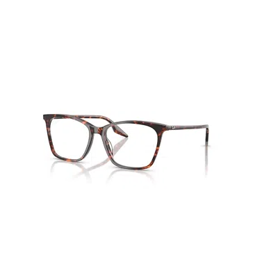 RAY BAN RB5422 OPTICS  HAVANA RED TURTLE FASSUNG KLAR GLAS POLARISIERT 54-16