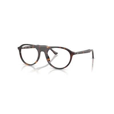 RAY BAN RB5441 OPTICS  HAVANA FASSUNG KLAR GLAS POLARISIERT 53-20