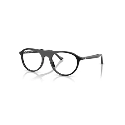 RAY BAN RB5441 OPTICS  SCHWARZ FASSUNG KLAR GLAS POLARISIERT 53-20