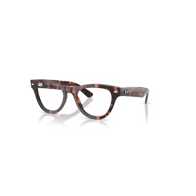 RAY BAN SKYLER OPTICS  PINK TORTOISE FASSUNG KLAR GLAS POLARISIERT 52-20