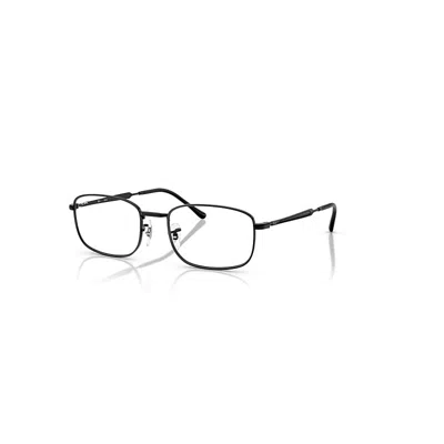 RAY BAN RB6533 OPTICS  SCHWARZ FASSUNG KLAR GLAS POLARISIERT 52-19