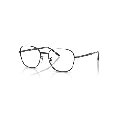 RAY BAN RB6534 OPTICS  SCHWARZ FASSUNG KLAR GLAS POLARISIERT 53-19