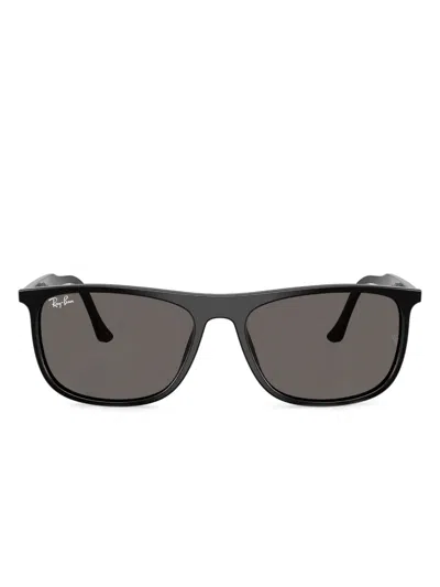 RAY BAN RECTANGLE-FRAME SUNGLASSES