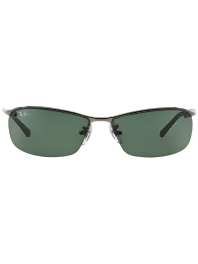 RAY BAN RECTANGLE-FRAME SUNGLASSES