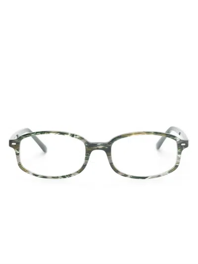 RAY BAN SQUARE-FRAME GLASSES