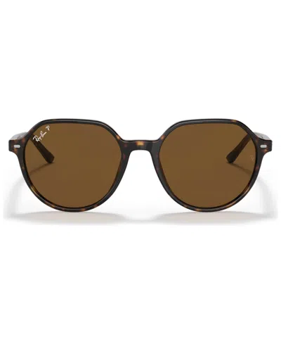 RAY BAN THALIA POLARIZED SUNGLASSES, RB2195 53