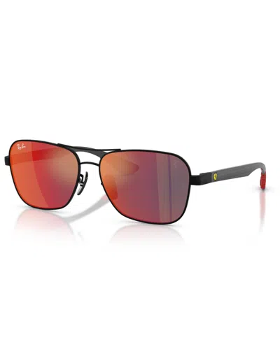 RAY BAN UNISEX SCUDERIA FERRARI COLLECTION SUNGLASSES, RB8336M