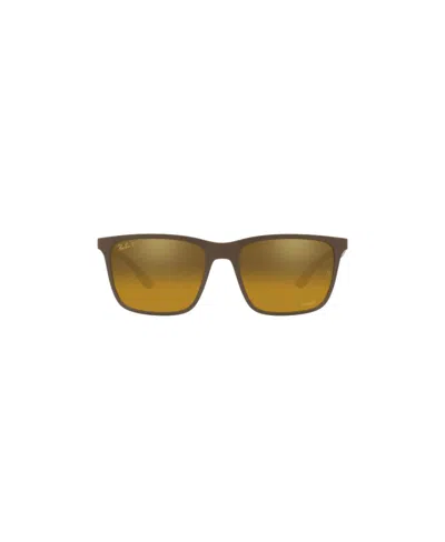 RAY BAN RAY-BAN RECTANGULAR FRAME SUNGLASSES