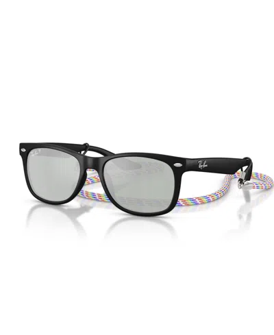 RAY-BAN JR KIDS SUNGLASSES, NEW WAYFARER (AGES 7-10)