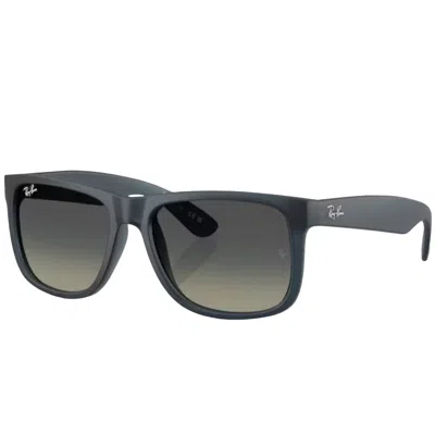 RAYBAN RAY BAN 4165 JUSTIN WAYFARER SUNGLASSES BLUE