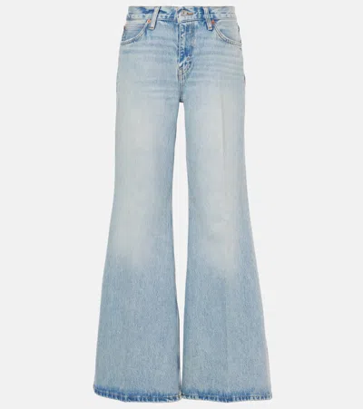 RE/DONE BAGGY FLARED JEANS