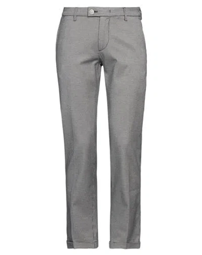 RE-HASH RE_HASH MAN PANTS BLACK SIZE 31 POLYESTER, VISCOSE, ELASTANE