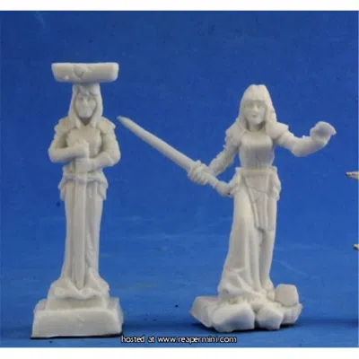 REAPER MINIATURES 25MM CARYATID COLUMNS - BOB RIDOFLI