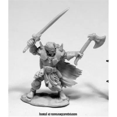 REAPER MINIATURES 25MM SCALE BORIS MINGLA, EVIL WARLORD - BOBBY JACKSON