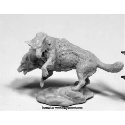 REAPER MINIATURES 25MM SCALE DEATH DOG - JULIE GUTHRIE