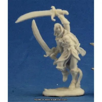 REAPER MINIATURES 25MM SCALE MI-SHER, DESERT WARRIOR - JULIE GUTHRIE