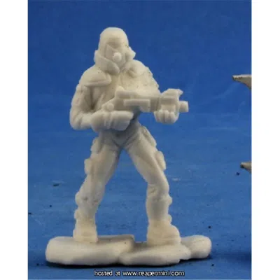 REAPER MINIATURES 25MM SCALE NINE SUNS HENCHMAN, PATRICK KEITH - BONES & CHRONOSCOPE