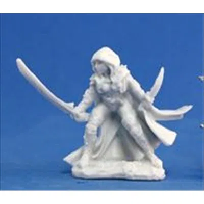 REAPER MINIATURES 77035 BONES - DELADRIN- FEMALE ASSASSIN