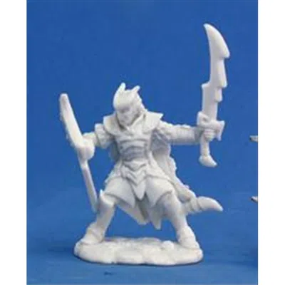 REAPER MINIATURES 77120 BONES - VAELOTH- HELBORN PALADIN