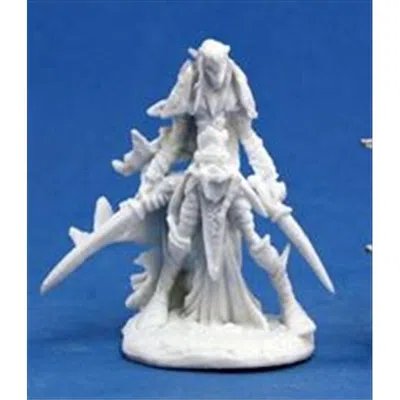 REAPER MINIATURES 77124 BONES - DARK ELF WARRIOR