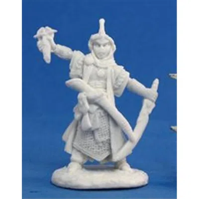 REAPER MINIATURES 89015 BONES - PATH FINDER KYRA- ICONIC CLERIC MINIATURE