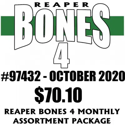 REAPER MINIATURES BONES - B4MAP OCTOBER 2020 MINIATURES