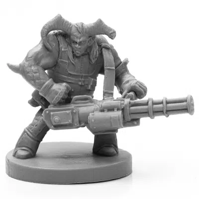 REAPER MINIATURES BONES BLACK-CAINE, CYBER-TROLL MINIATURE