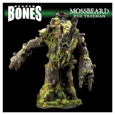 REAPER MINIATURES BONES BLACK MOSSBEARD BONES CLASSIC DELUXE BOXED SET