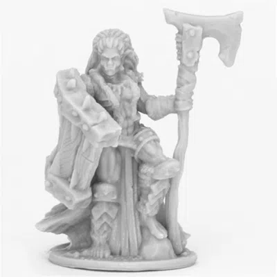 REAPER MINIATURES BONES JADE FIRE CHIEFTAIN MINIATURES, BLACK