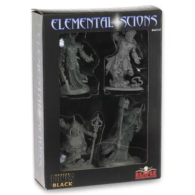 REAPER MINIATURES ELEMENTAL SCIONS BOXED SET MINIATURE GAME