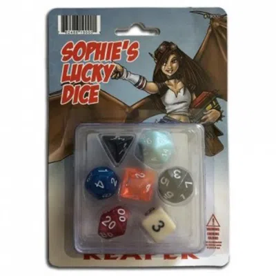 REAPER MINIATURES SOPHIES LUCKY PIZZA DUNGEON DICE
