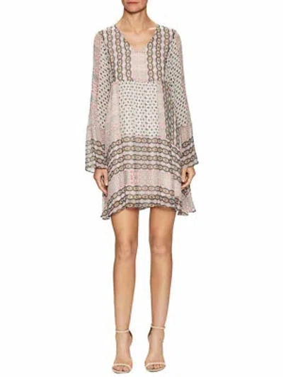 REBECCA MINKOFF & BEN MINKOFF REBECCA MINKOFF DAMEN TOPANGA CANYON AUFDRUCK REDLAND KLEID