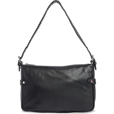 REBECCA MINKOFF REBECCA MINKOFF CHAYA WHIPSTITCH LEATHER SHOULDER BAG