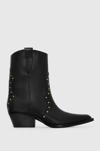 REBECCA MINKOFF COWBOY BOOTIE WITH STUDS