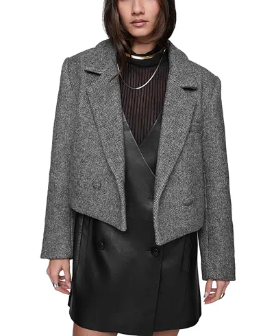 REBECCA MINKOFF MARGO CROP COAT