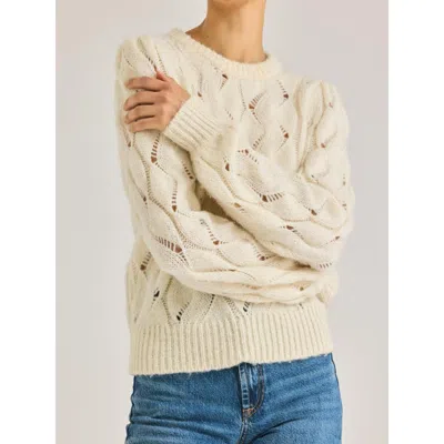 REBECCA TAYLOR REBECCA TAYLOR ALPACA CHAINETTE SWEATER