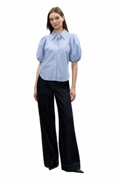 REBECCA TAYLOR REBECCA TAYLOR PRIYA POPLIN BLOUSE