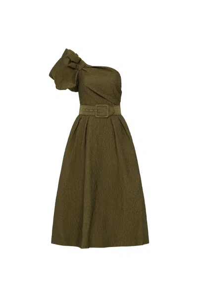 REBECCA VALLANCE ADALYN MIDI DRESS