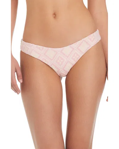 RED CARTER RED CARTER JACQUARD GEO SCOOP SWIM BOTTOMS