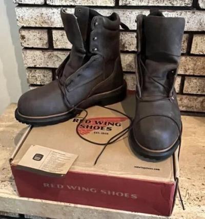 RED WING SHOES RED WING 4442 DYNAFORCE - STEEL TOE / EH / WP / INSULATED - MADE USA SIZE 10 EE